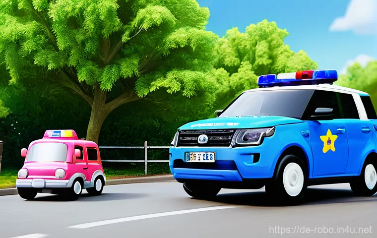 로보카폴리와 언어 학습 - **A dynamic rescue operation in Brummstadt.**
**Prompt:** "A vibrant, cheerful scene in Brummsta...